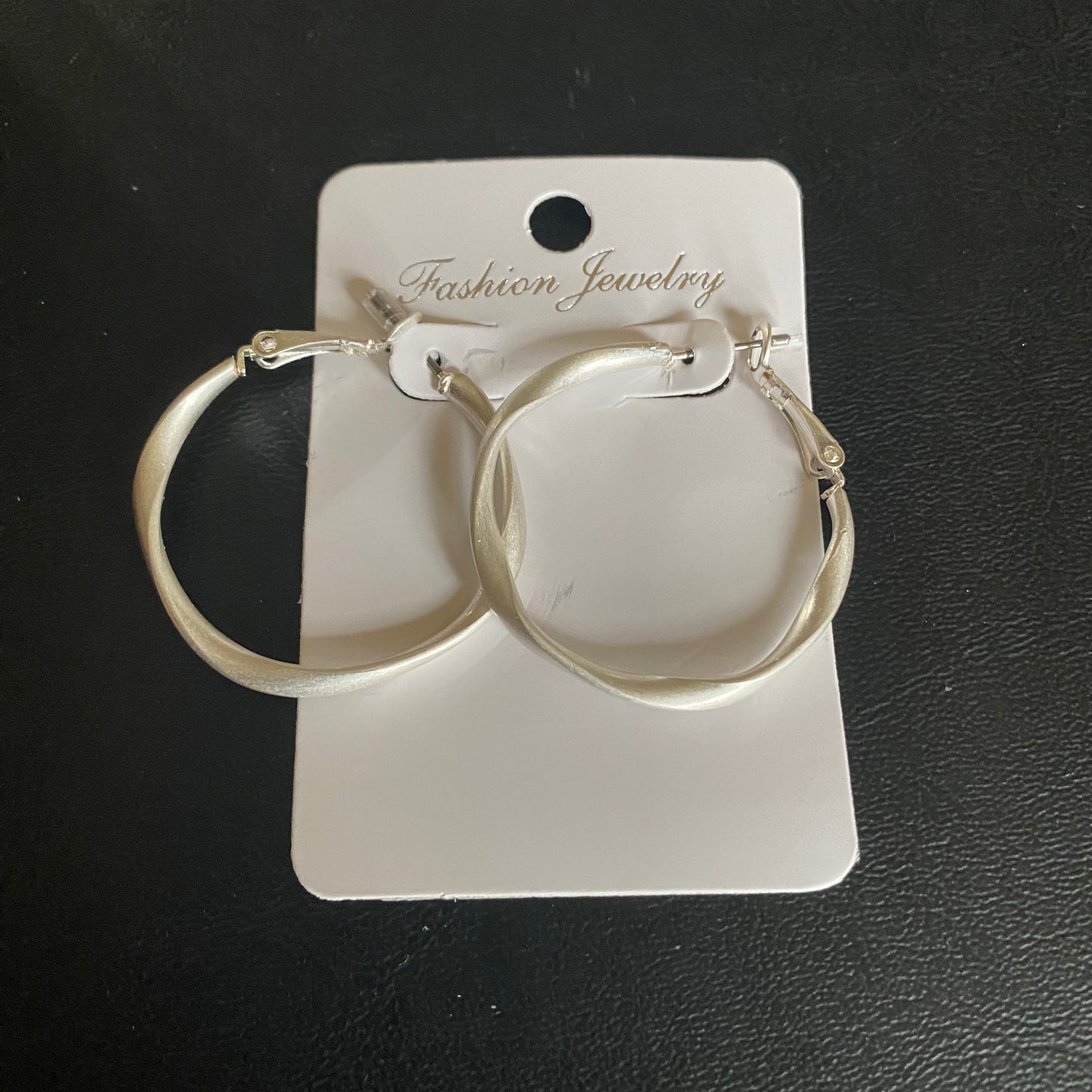 MK- Twisted Circle Wire Hoop Earring (Gina B’s)