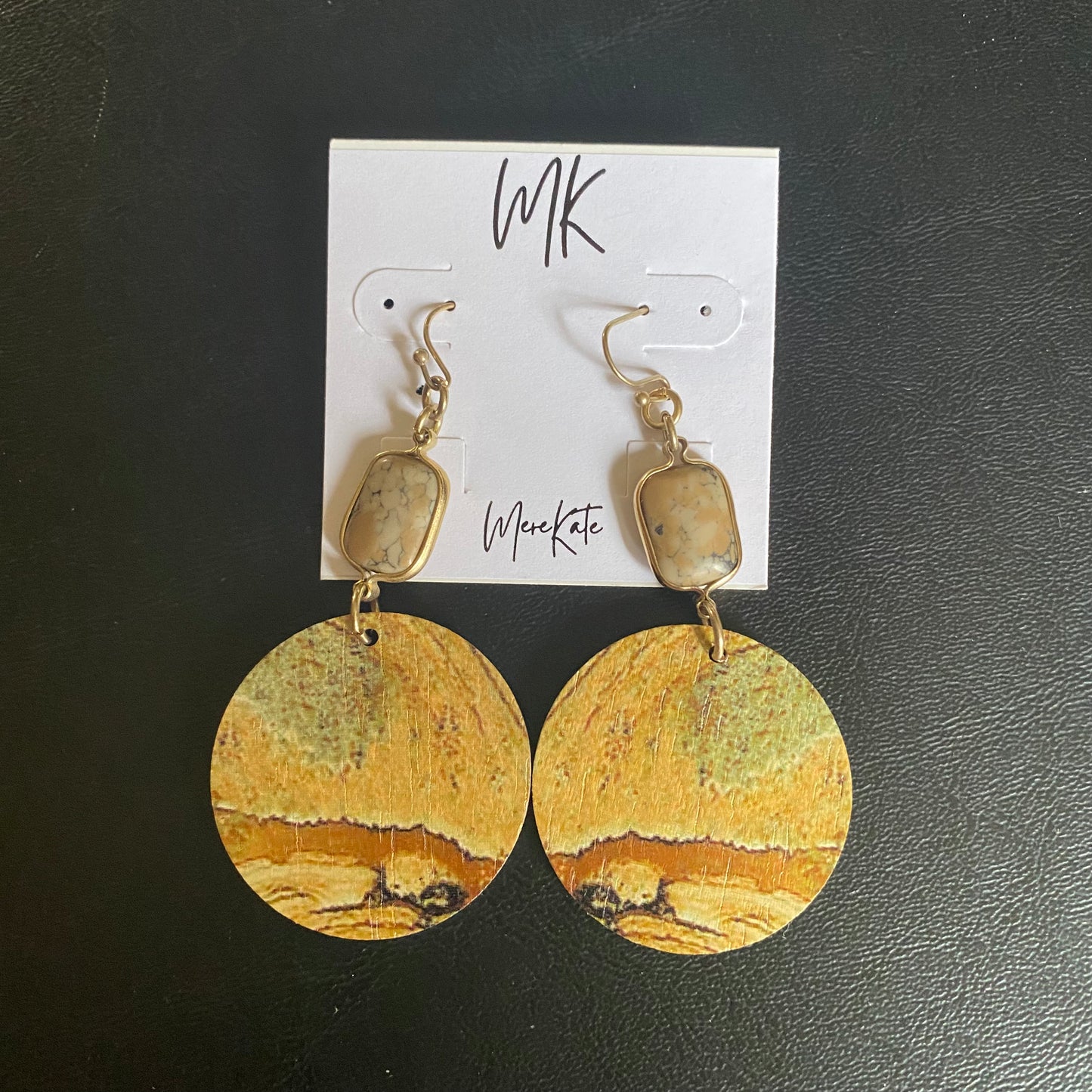 MK- Natural Dangle Earring (Gina B’s)